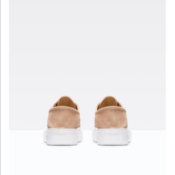 Vince. Suede Copley Platform Sneaker - Picture 3 of 10